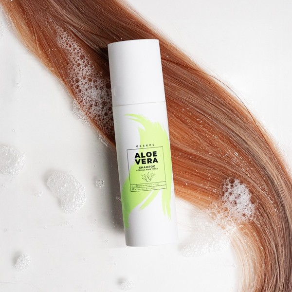 Aloe vera Shampoing pour tous types de cheveux