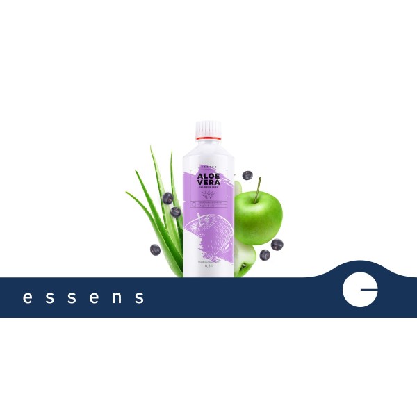Gel à boire Aloe Vera 99,5% - pomme + Açaï - complément alimentaire