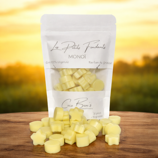 Fondants parfumés - Parfum de Grasse - Monoï