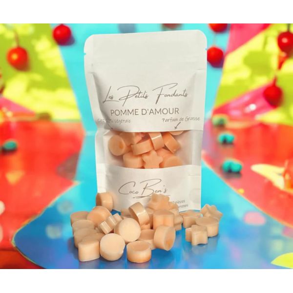 Fondants parfumés - Parfum de Grasse - Pomme d'amour