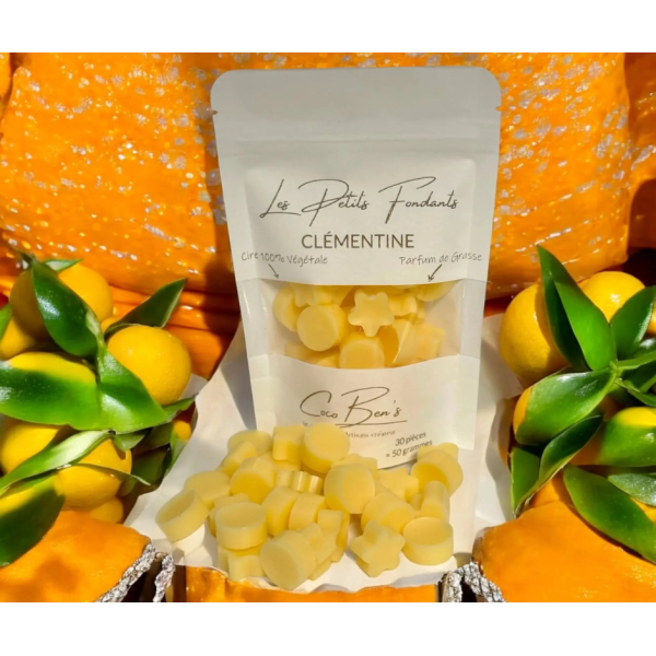 Fondants parfumés - Parfum de Grasse - Clémentine