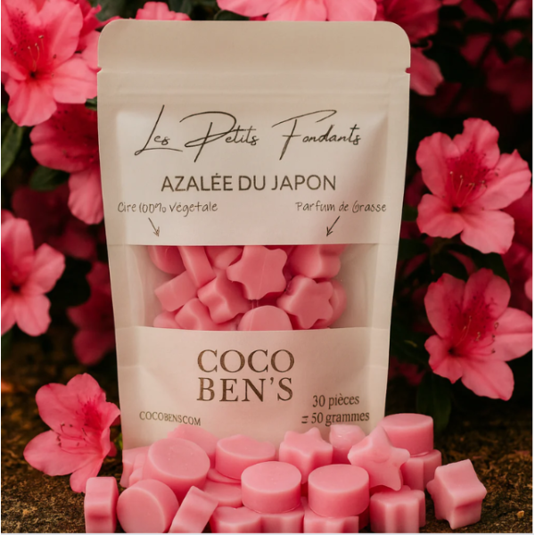 Fondants parfumés - Parfum de Grasse - Azalée du Japon