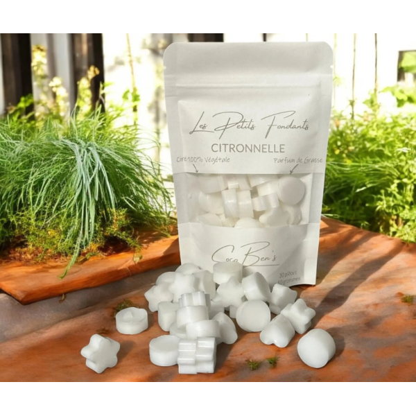 Fondants parfumés - Parfum de Grasse - Citronnelle