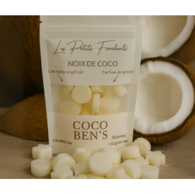 Fondants parfumés - Parfum de Grasse - Noix de Coco