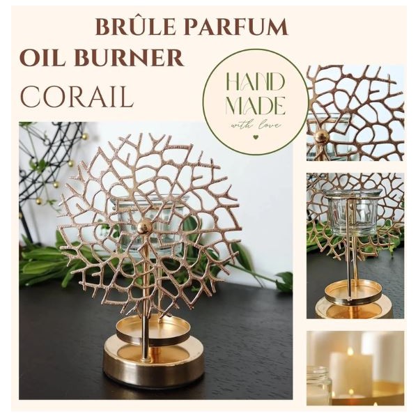 Brûle parfum - Corail