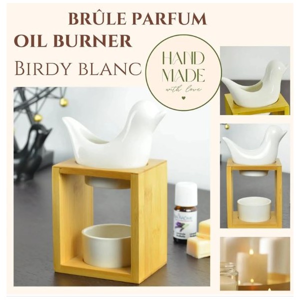 Brûle parfum - Birdy Blanc