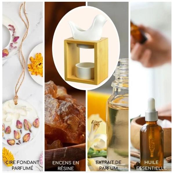 Brûle parfum - Birdy Blanc