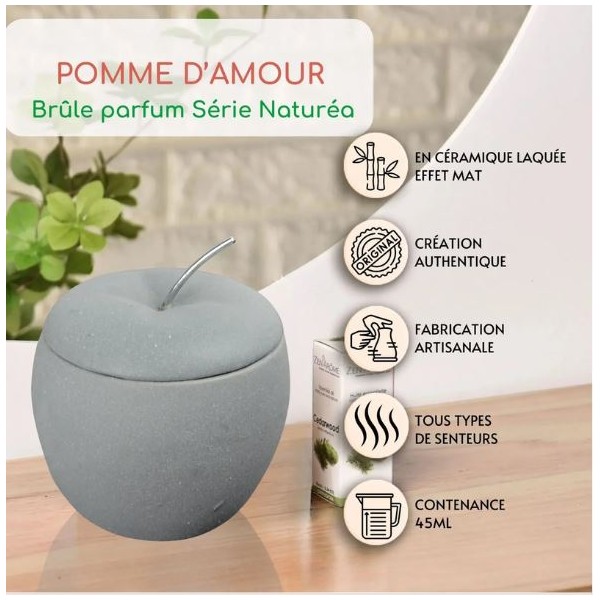 Brûle parfum - Pomme d'amour