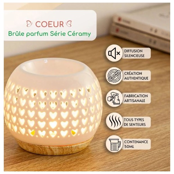 Brûle parfum - Coeur