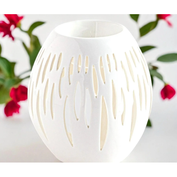 Brûle parfum - Ovali Blanc