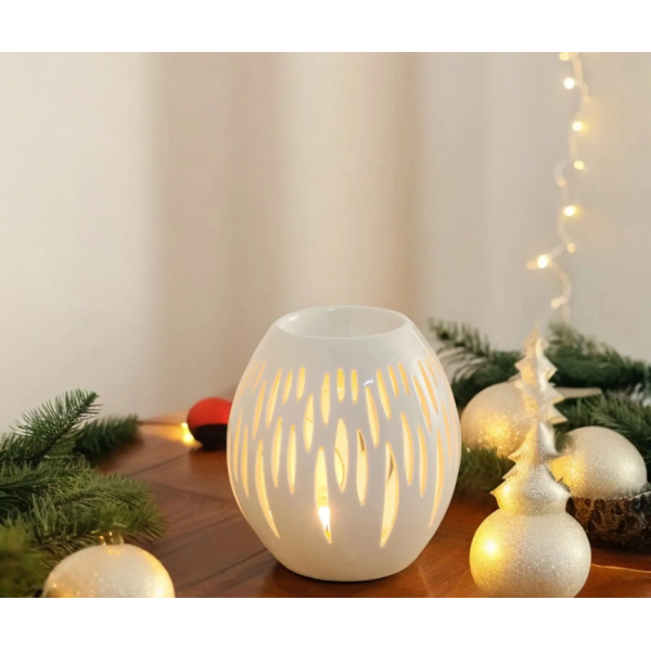 Brûle parfum - Ovali Blanc