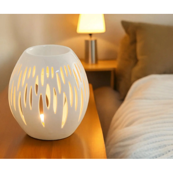 Brûle parfum - Ovali Blanc