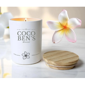 Bougie au parfum de Grasse - Monoï - 200ml