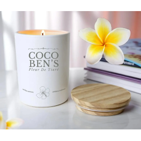 Bougie au parfum de Grasse - Fleur de Tiaré - 200ml