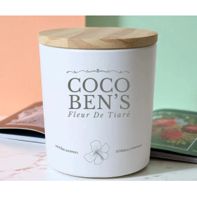 Bougie au parfum de Grasse - Fleur de Tiaré - 200ml