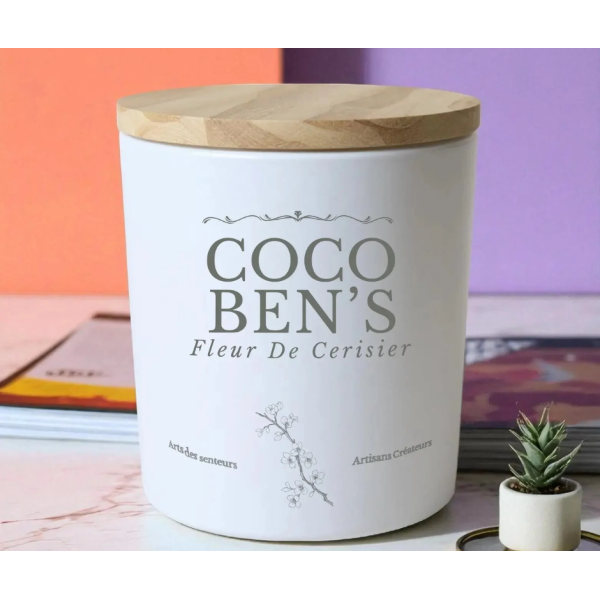 Bougie au parfum de Grasse - Fleur de Cerisier - 200ml