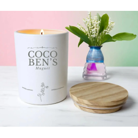 Bougie au parfum de Grasse - Muguet - 200ml