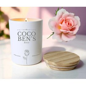 Bougie au parfum de Grasse - Rose - 200ml