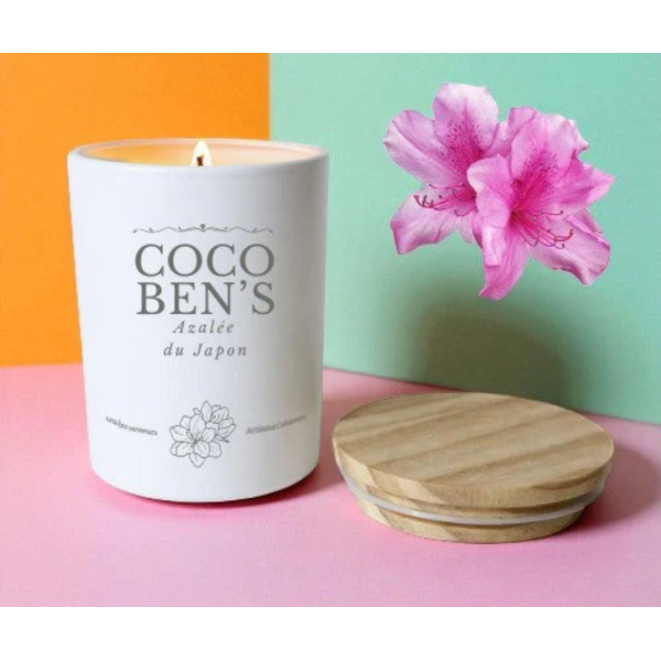 Bougie au parfum de Grasse - Azalée du Japon - 200ml