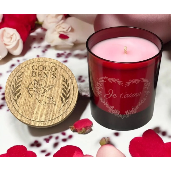 Bougie au parfum de Grasse - Cupidon - 300ml