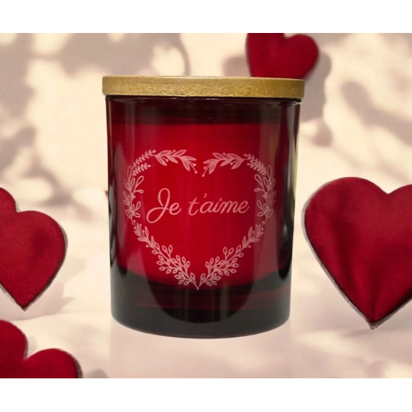 Bougie au parfum de Grasse - Cupidon - 300ml