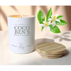 Bougie au parfum de Grasse - Fleur d'oranger - 200ml