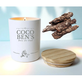 Bougie au parfum de Grasse - Bois de oud - 200ml