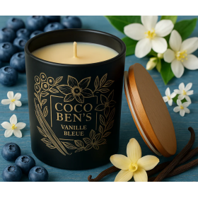 Bougie de Luxe - Vanille bleue - 300ml