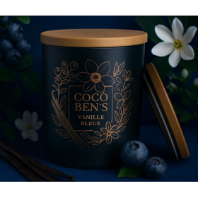 Bougie de Luxe - Vanille bleue - 300ml
