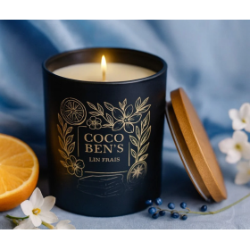 Bougie de Luxe - Lin frais - 300ml