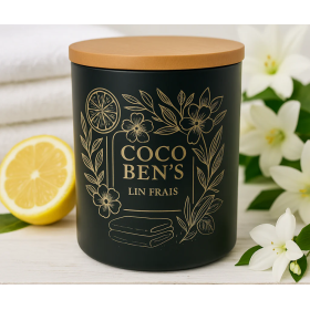 Bougie de Luxe - Lin frais - 300ml