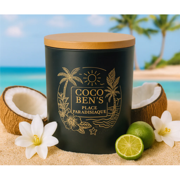 Bougie de Luxe - Plage paradisiaque - 300ml