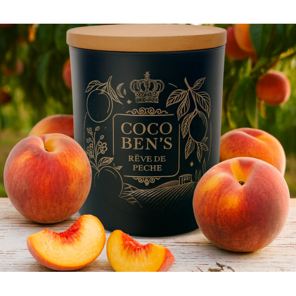 Bougie de Luxe - "Édition limitée" - Rêve de Pêche - 300ml