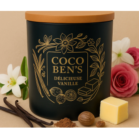 Bougie de Luxe - Délicieuse vanille - 300ml