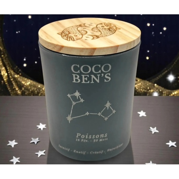 Bougie Astrologie - Poissons - 200ml