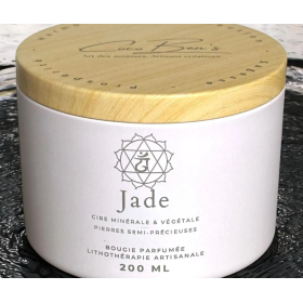 Bougie Lithothérapie - Jade - 200 ML