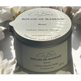 Bougie de massage - Monoï - 200 ML