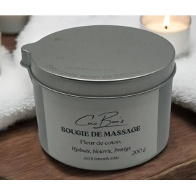 Bougie de massage - Fleur de coton - 200 ML