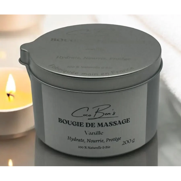 Bougie de massage - Vanille - 200 ML