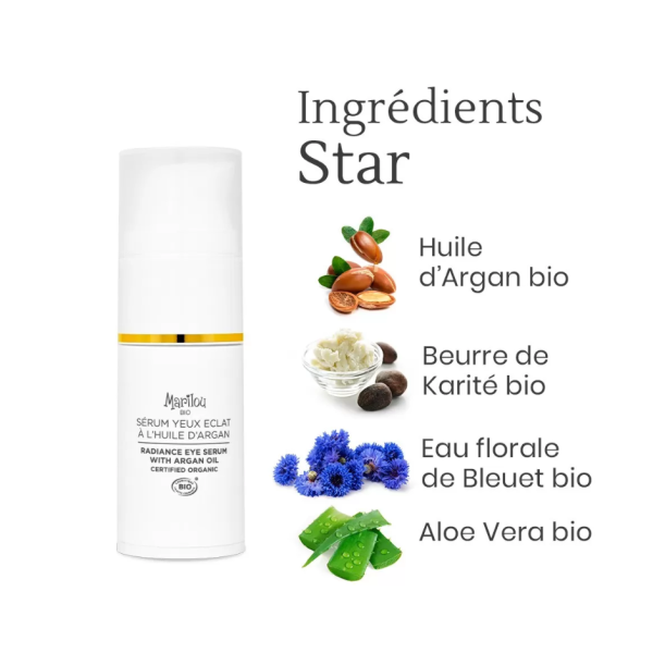 Sérum Yeux Éclat à l'Huile d'Argan