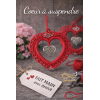Cœur crocheté , fait main