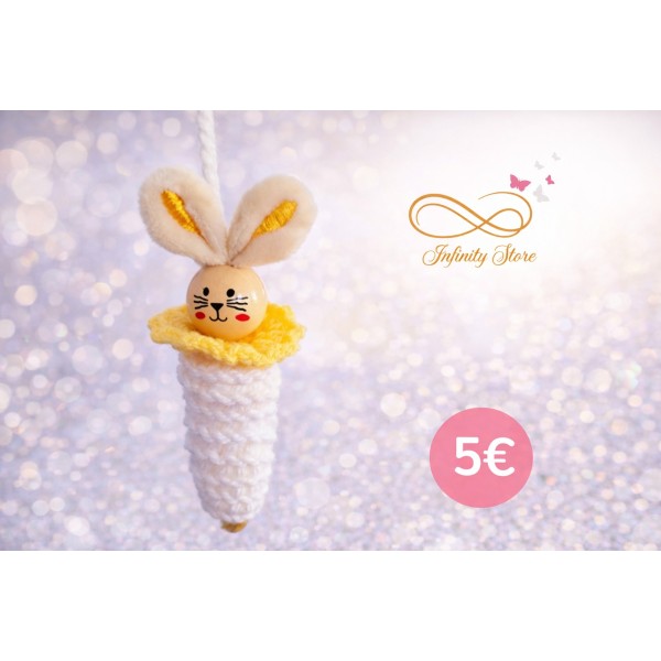 Lapin crocheté à la main – création artisanale