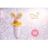 Lapin crocheté à la main – création artisanale