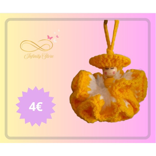 🧸 Petite Poupée Soleil au Crochet