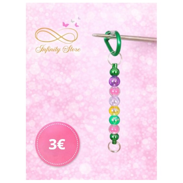 🔑 Porte-clés Perles – Création Artisanale