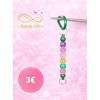 🔑 Porte-clés Perles – Création Artisanale