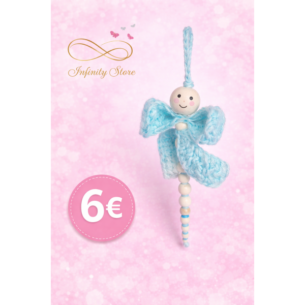 Charm Libellule en Crochet