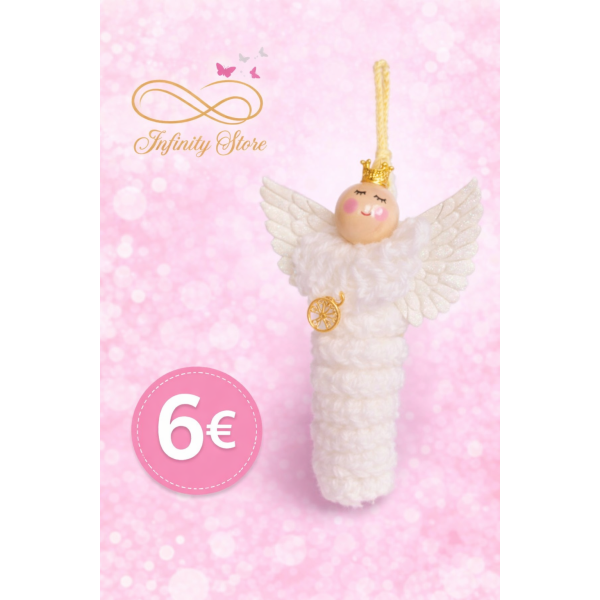 Charm Ange en Crochet Décoration Artisanale