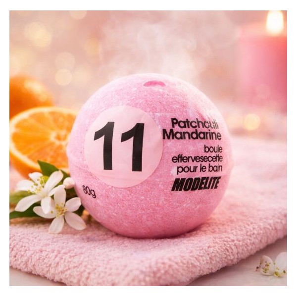 Bombe de bain Patchouli mandarine n°11 - 80gr