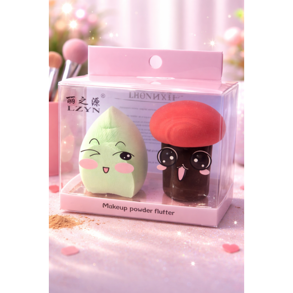 Eponges Adorables pour une Application Parfaite"